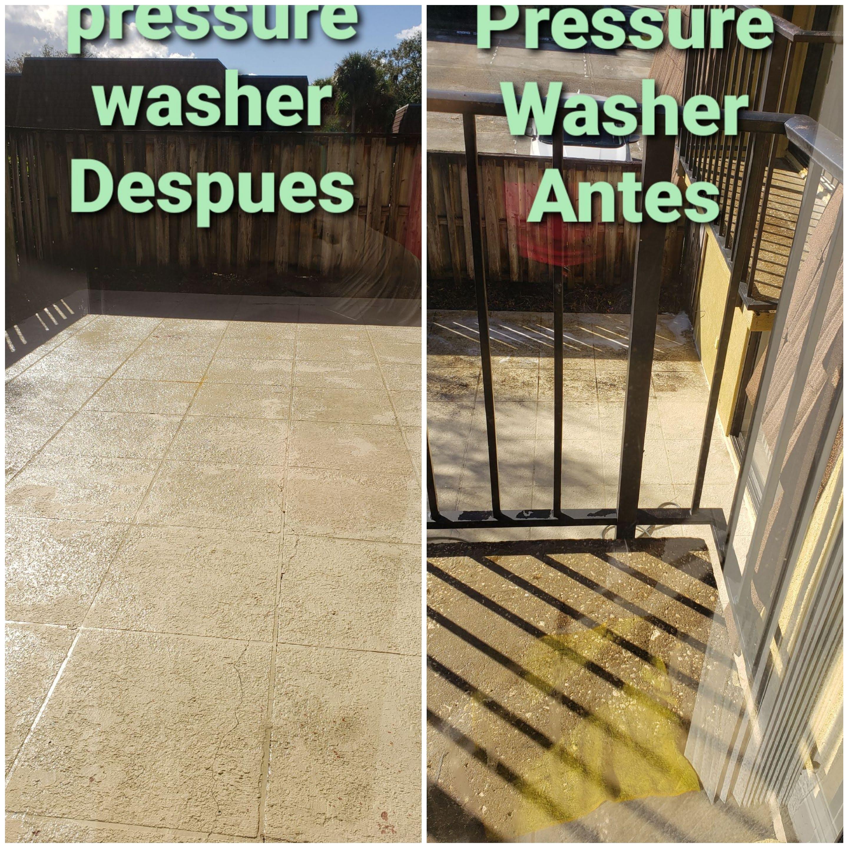 Pressure washing service in Orlando